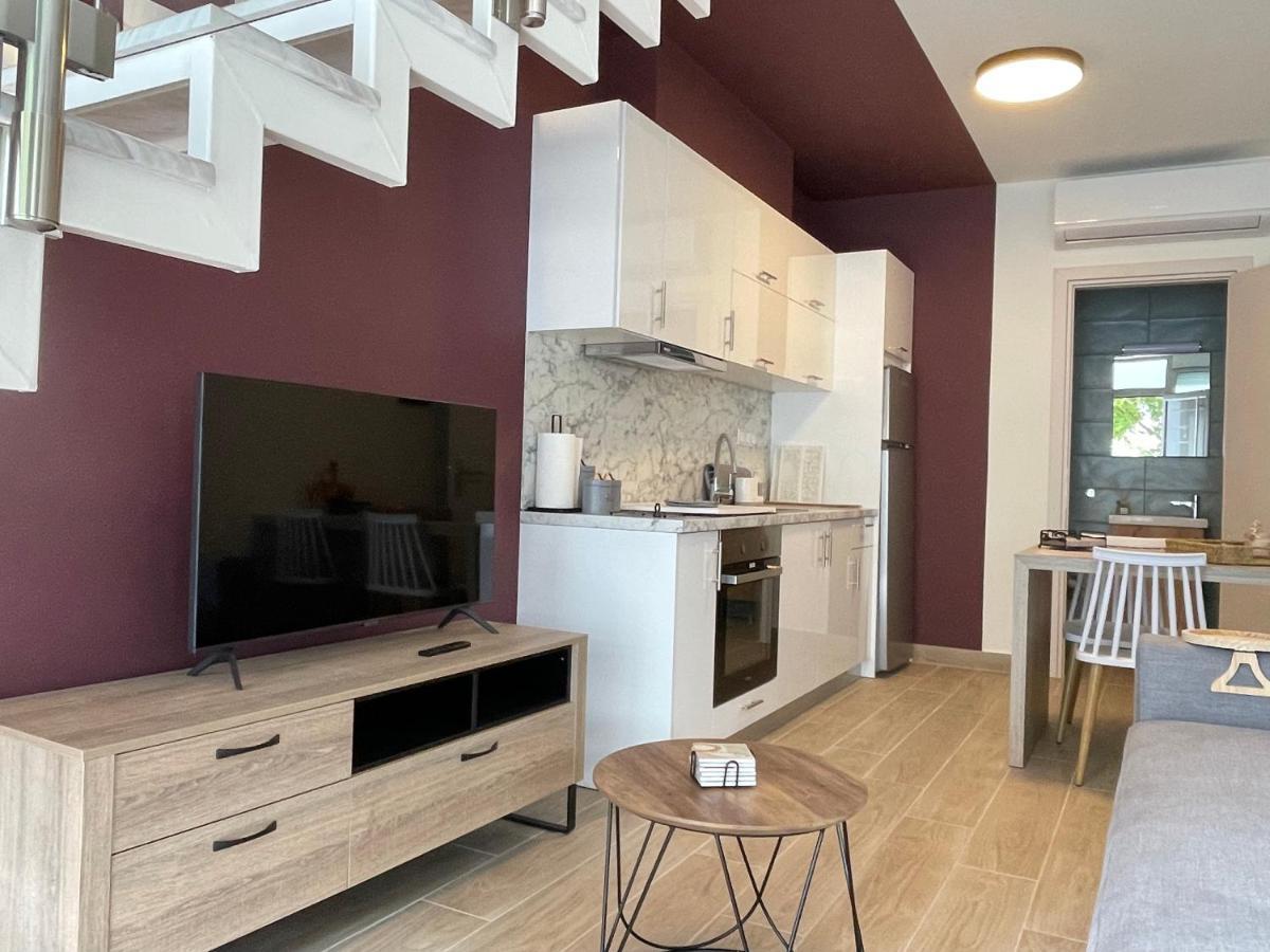 Seaside Loft Kavala Lägenhet Exteriör bild