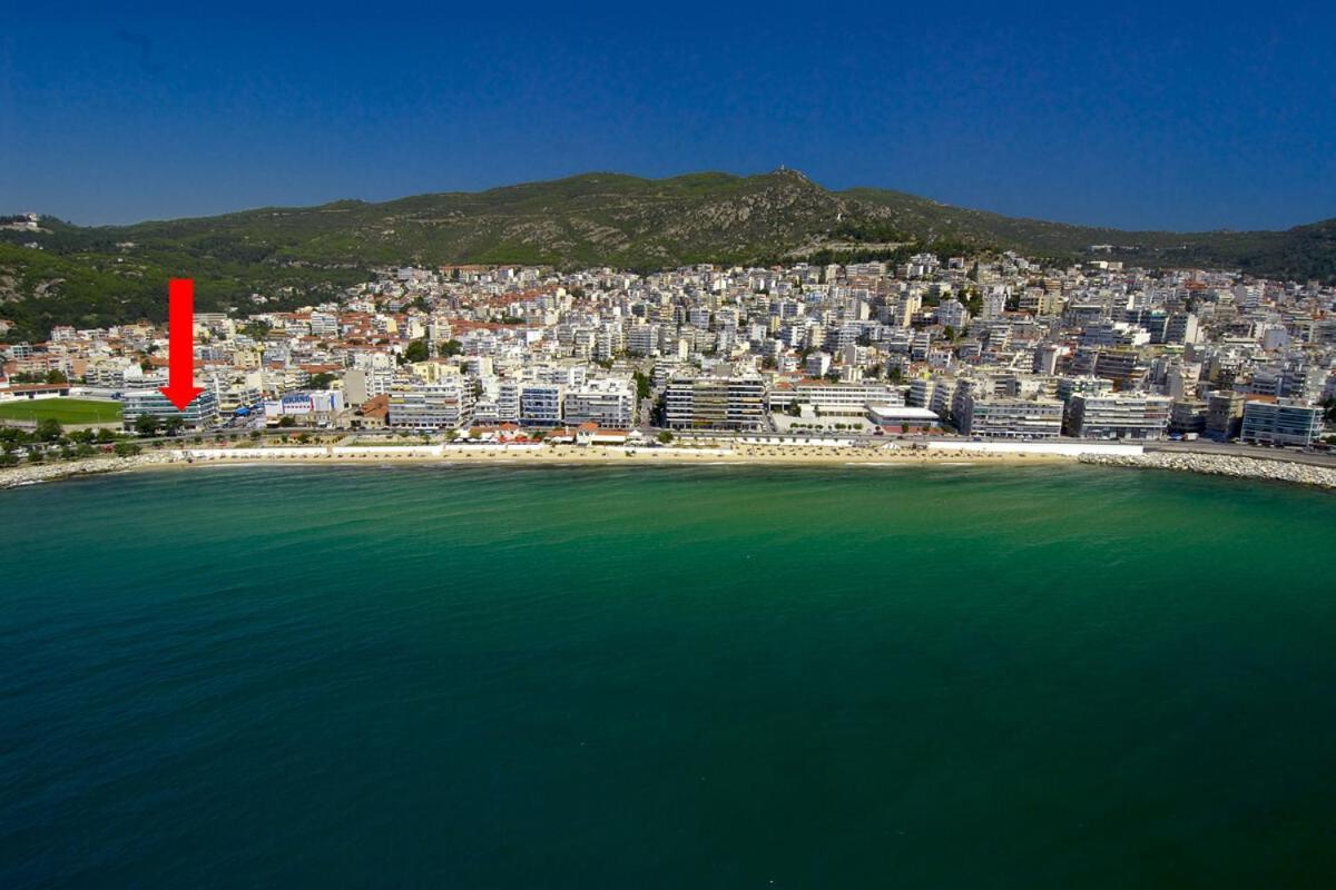 Seaside Loft Kavala Lägenhet Exteriör bild