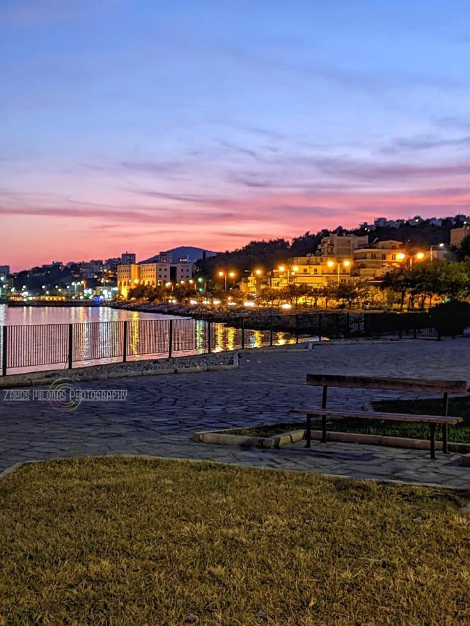 Seaside Loft Kavala Lägenhet Exteriör bild
